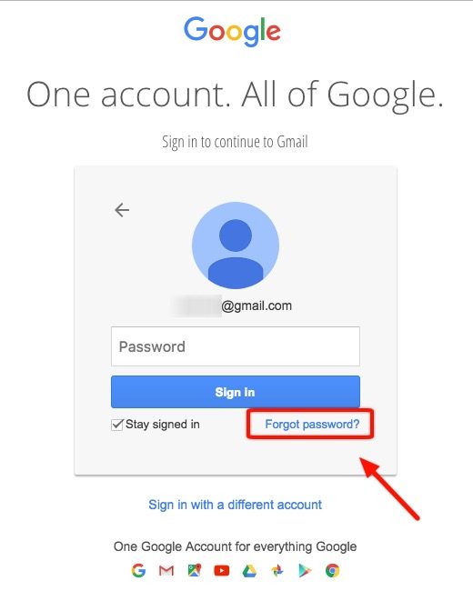 Google Password Recovery Guide 2018 To Reset Your Google Account Quickly